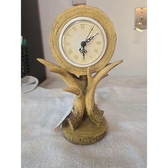 Terry Redlin Faux Antler/wood Clock - Resin - Picture 2 of 8